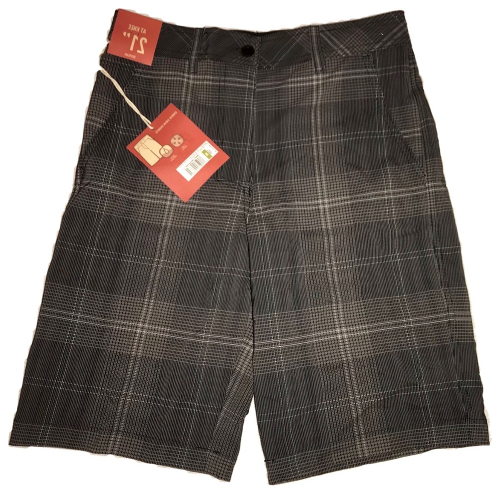 Hybrid Swim Shorts Plaid Trunks Swimsuit